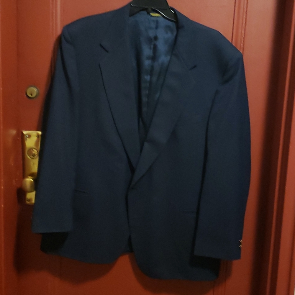 Pierre  Cardin Navy Blue Jacket/Blazer - Picture 3 of 16